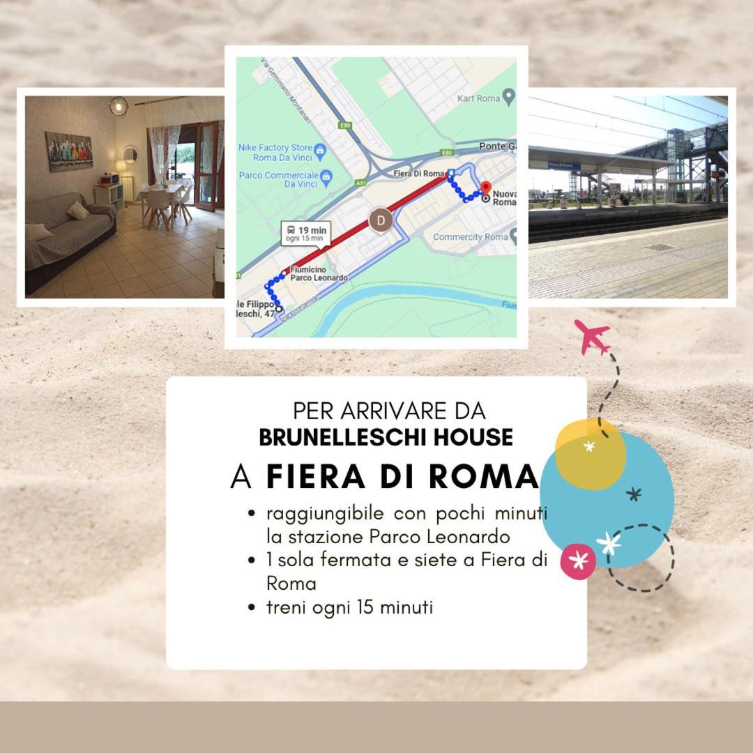 Brunelleschi House - Rome Airport And Fiera Roma 1 Train Stop
